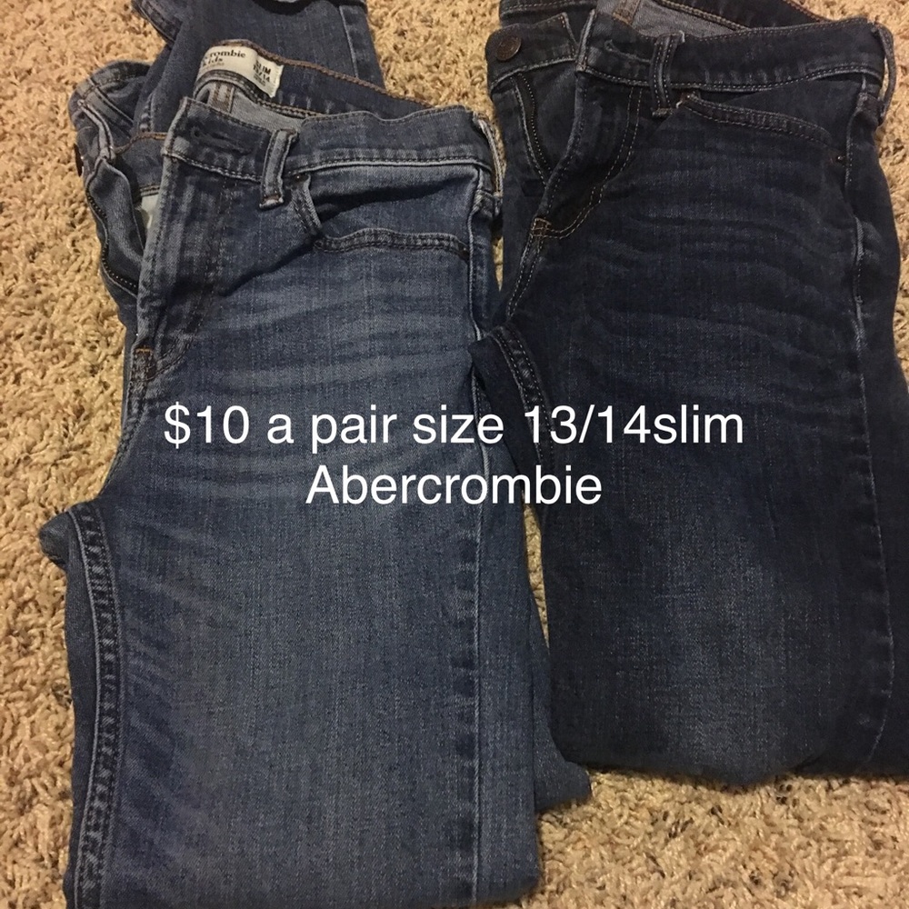 Boys Abercrombie jeans size13/14s